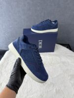 Christian Dior B27 Blue Suede