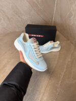 Prada Cups Baby Blue Sneakers