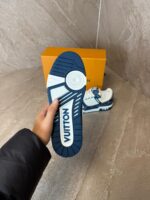 Louis Vuitton Trainers Blue White - Afbeelding 6