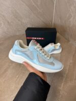 Prada Cups Baby Blue Sneakers - Afbeelding 2