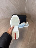 Prada Cups Baby Blue Sneakers - Afbeelding 5