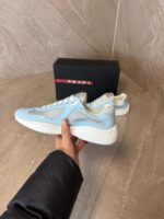 Prada Cups Baby Blue Sneakers - Afbeelding 6