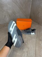 Hermes Bouncing Dark grey Suede - Afbeelding 3