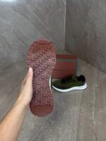 Loro Piana Weekend Walk Sneakers Green Suede - Afbeelding 6