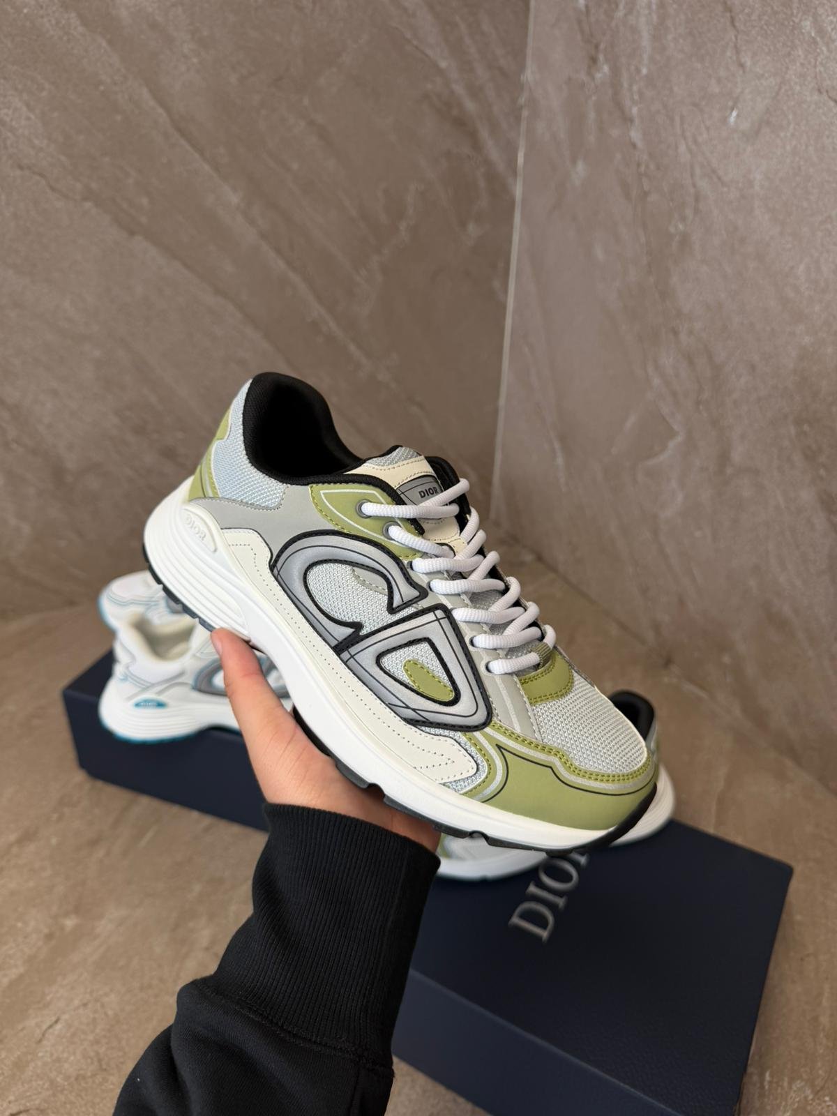 b30 (4) Dior B30 Grey White Grey - Afbeelding 1