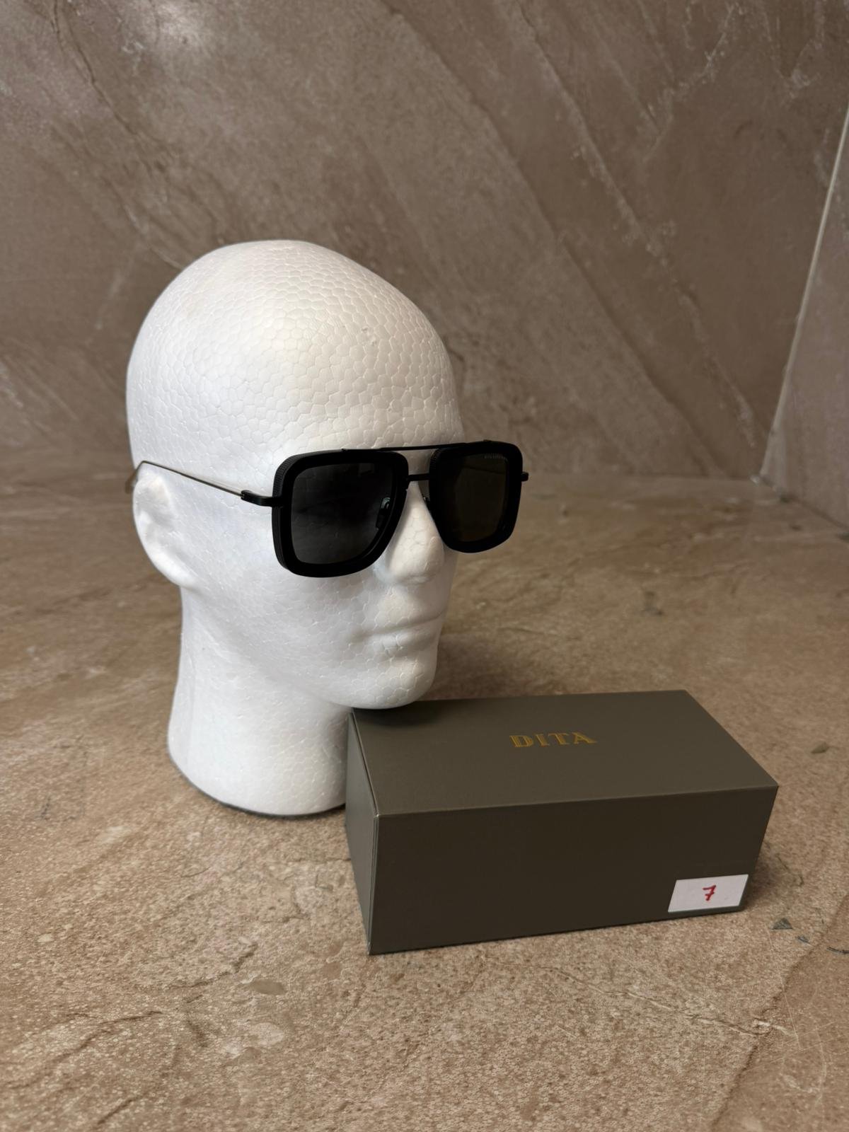 dub1 (2) Dita Dubsignal Black Sunglasses - Afbeelding 1