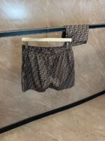 Fendi Bruin Zwembroek - Afbeelding 2