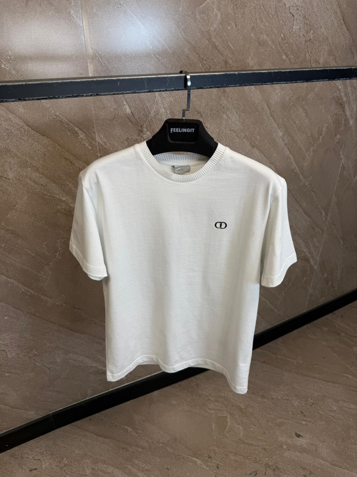 njew (18) Christian Dior New CD T-Shirt White - Afbeelding 1