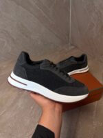 Loro Piana Weekend Walk Grey Sheep Sneakers - Afbeelding 2