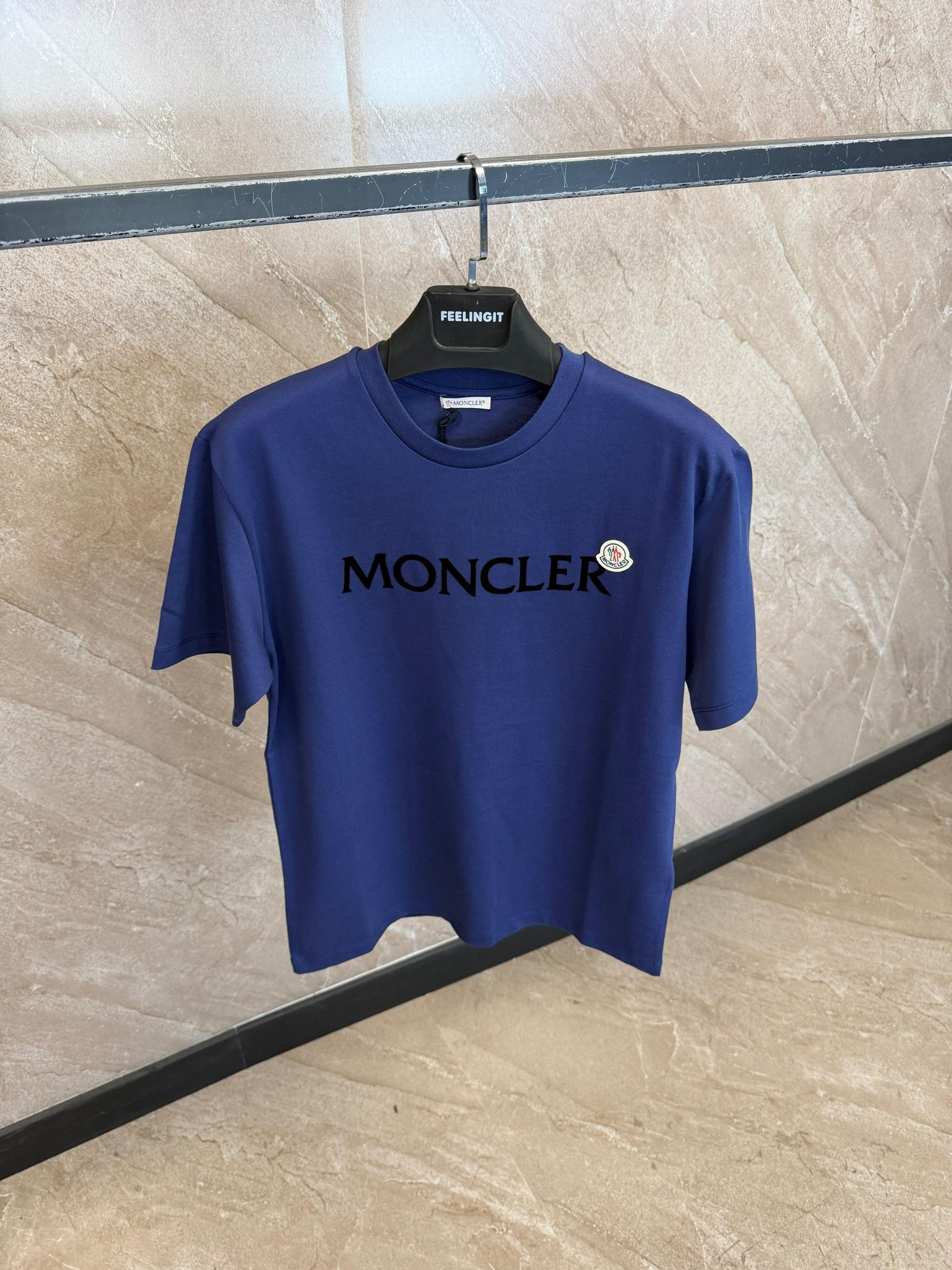 WhatsApp Image 2026-06-16 at 18.08.20 (3) Moncler T-Shirt Blue - Afbeelding 1