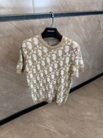 Christian Dior Oblique Beige T-Shirt
