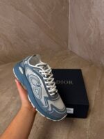Dior B30 Countdown Teck-Sneaker Blue Grey