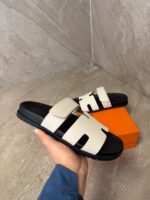 Hermes Chypre Beige Sandals - Afbeelding 2
