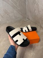 Hermes Chypre Beige Sandals