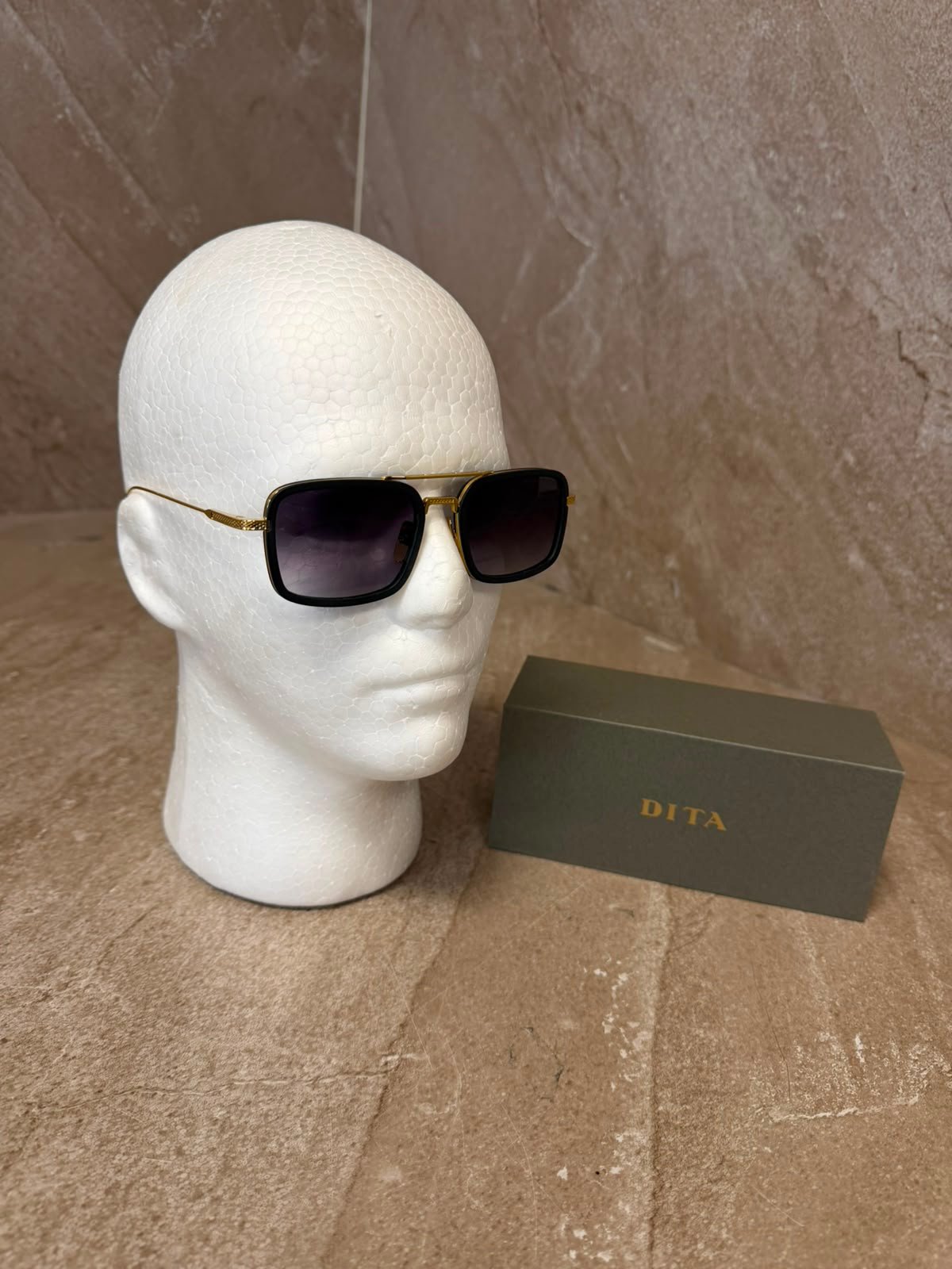 blackgoldflight8 (2) Dita Flight 8 Black Gold Sunglasses - Afbeelding 1