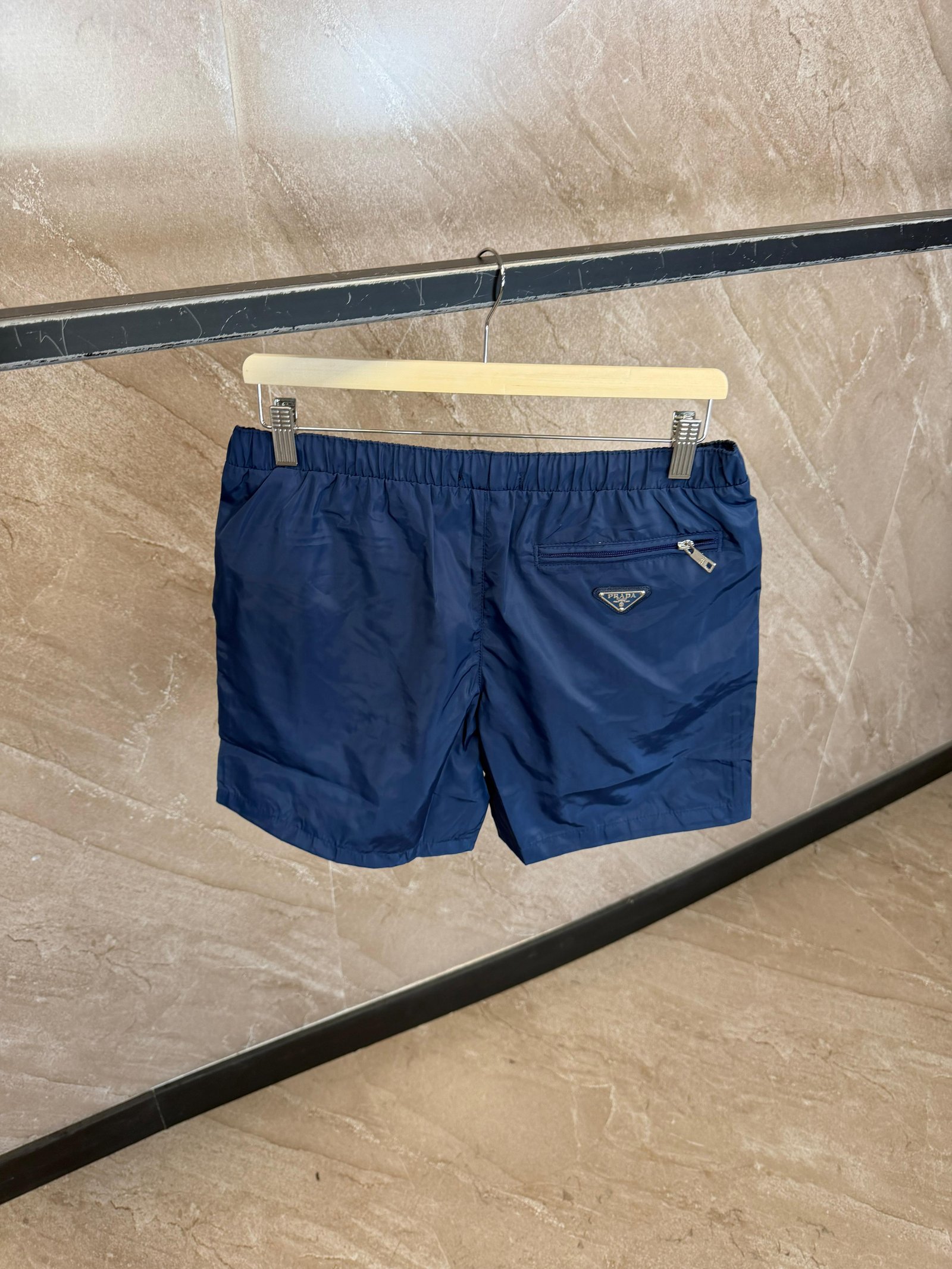 blauwprada (1) Prada Zwembroek Navy Blue - Afbeelding 1
