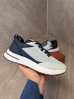 Loro Piana Weekend Walk Blue White Sneakers - Afbeelding 2
