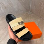 Hermes Jackson Sandal Beige