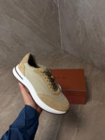 Loro Piana Weekend Walk Beige Sneakers