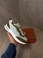 Loro Piana Weekend Walk Green Sneakers