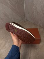 Loro Piana Weekend Walk Brown Sneakers - Afbeelding 3