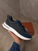 Loro Piana Weekend Walk Blue Sneakers - Afbeelding 2