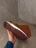 Loro Piana Weekend Walk Brown Sneakers - Afbeelding 3