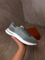 Loro Piana Weekend Walk New Grey Sneakers - Afbeelding 2