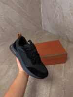Loro Piana New Weekend Walk Sneakers Black on Black