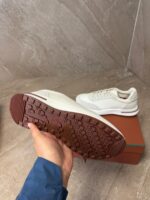 Loro Piana Weekend Walk White Sheep Sneakers - Afbeelding 4